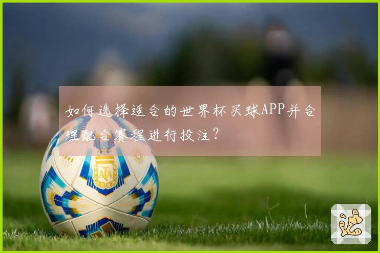 如何选择适合的世界杯买球APP并合理配合赛程进行投注？